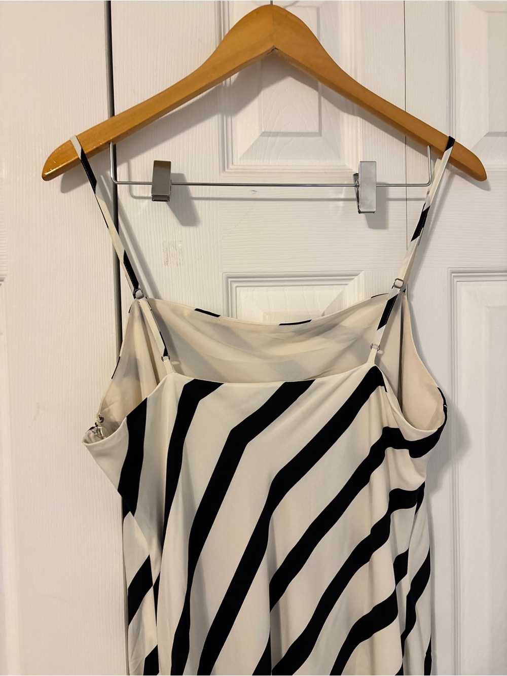 A&F Stripe Cowl Neck Slip Maxi Dress NEVER WORN - Picture 8 of 9